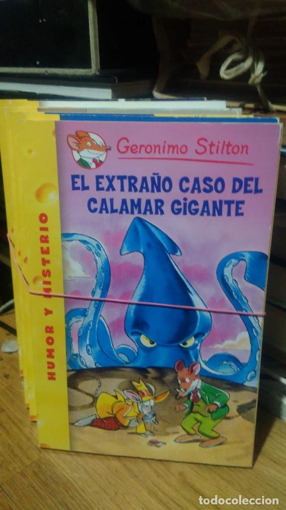 Libros de segunda mano: HUMOR Y MISTERIO, GERONIMO STILTON, ED. EL PA&Iacute;S, 7 TOMOS - Foto 1