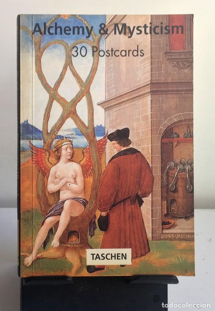 Libros de segunda mano: ALCHEMY & MYSTICISM. 30 postcards - Foto 1