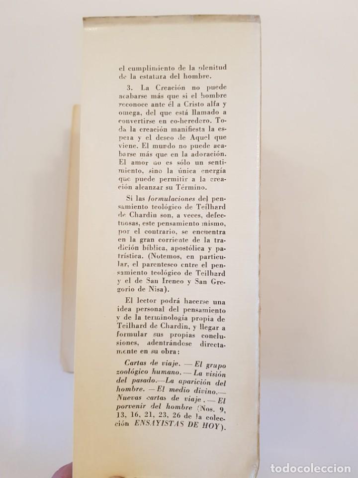 Libros de segunda mano: La visi&oacute;n del pasado.- P. Teilhard de Chardin.- Taurus, 1961. - Foto 4