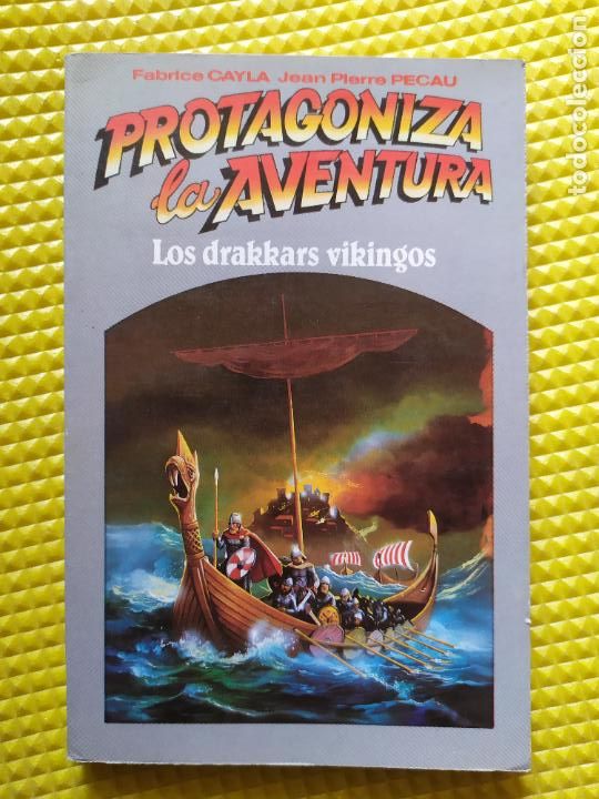 Libros de segunda mano: PROTAGONIZA LA AVENTURA 1 LOS DRAKKARS VIKINGOS