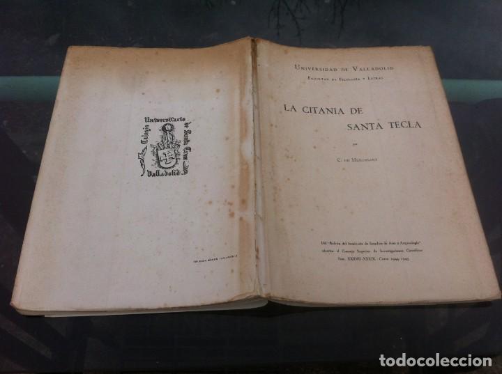 Gebrauchte B&uuml;cher: C. DE MERGELINA. LA CITANIA DE SANTA TECLA. LA GUARDIA, PONTEVEDRA. 1945