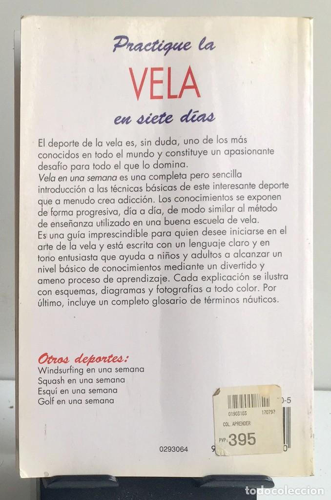 Libros de segunda mano: VELA EN UNA SEMANA. Wendy Fitzpatrick - Foto 2