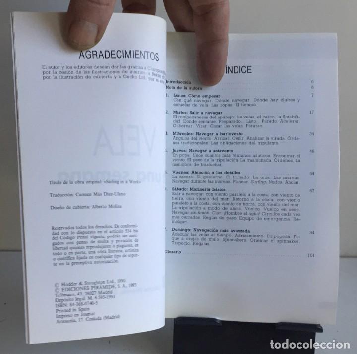 Libros de segunda mano: VELA EN UNA SEMANA. Wendy Fitzpatrick - Foto 4
