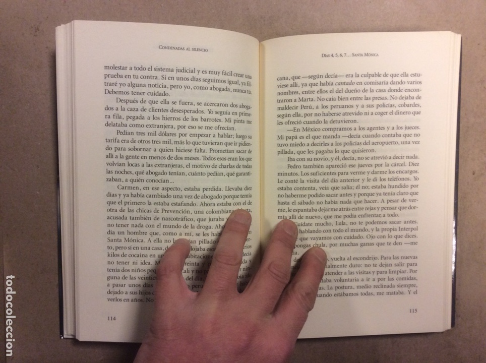 Libros de segunda mano: CONDENADAS AL SILENCIO. LULA G&Oacute;MEZ. ESPEJO DE TINTA 2006. - Foto 4