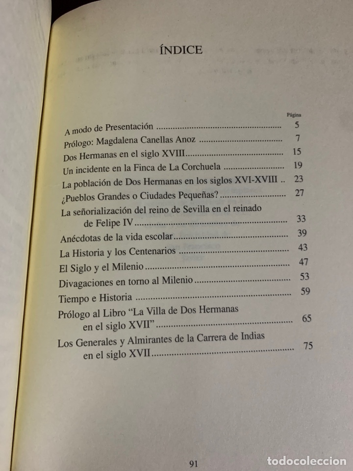 Libros de segunda mano: Antonio Dom&iacute;nguez Ortiz&hellip; y Dos Hermanas. Colecci&oacute;n Miscel&aacute;nea Oripense. - Foto 5