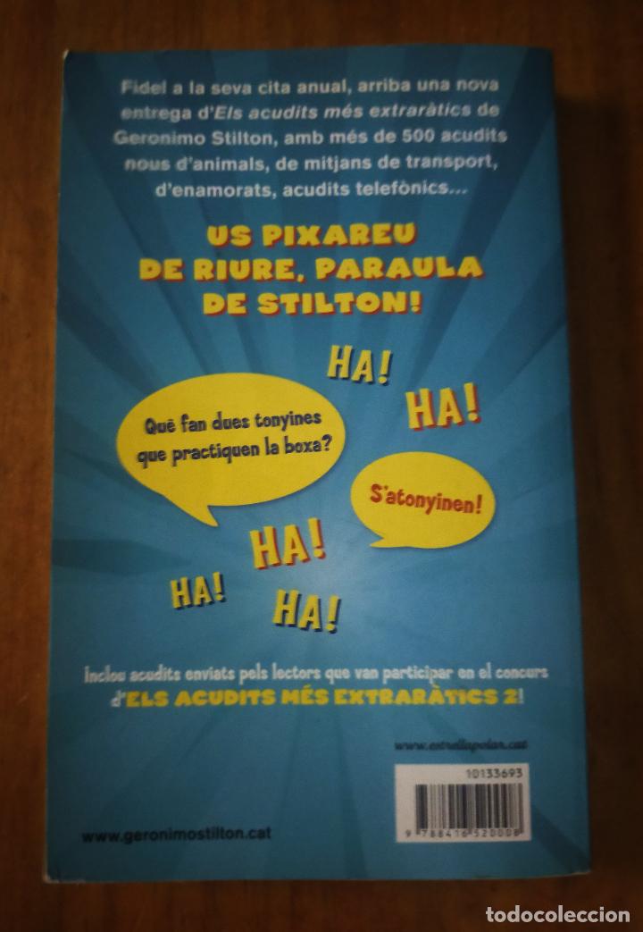 Libros de segunda mano: GERONIMO STILTON, ELS ACUDITS MES EXTRAR&Agrave;TICS (CATAL&Agrave;), - Foto 2