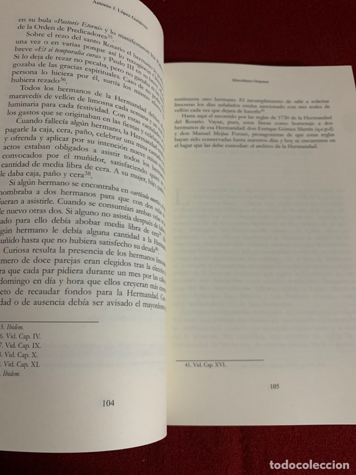 Libros de segunda mano: Antonio J. L&oacute;pez Guti&eacute;rrez&hellip; y Dos Hermanas. Miscel&aacute;nea Oripense, 4. - Foto 8