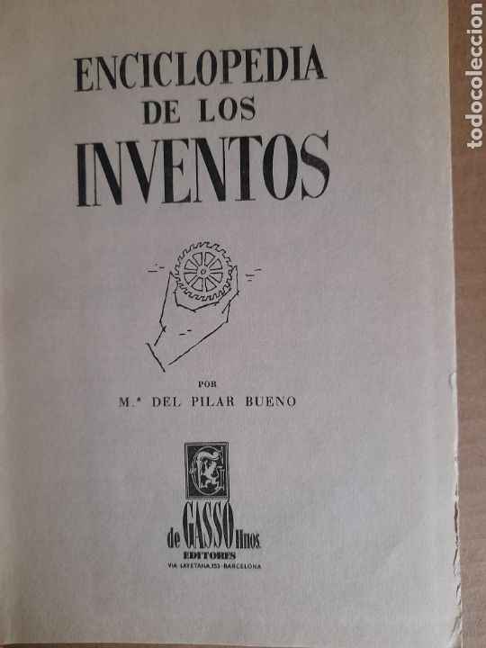 Libros de segunda mano: Enciclopedia de los inventos, Gasso Hermanos - Foto 2