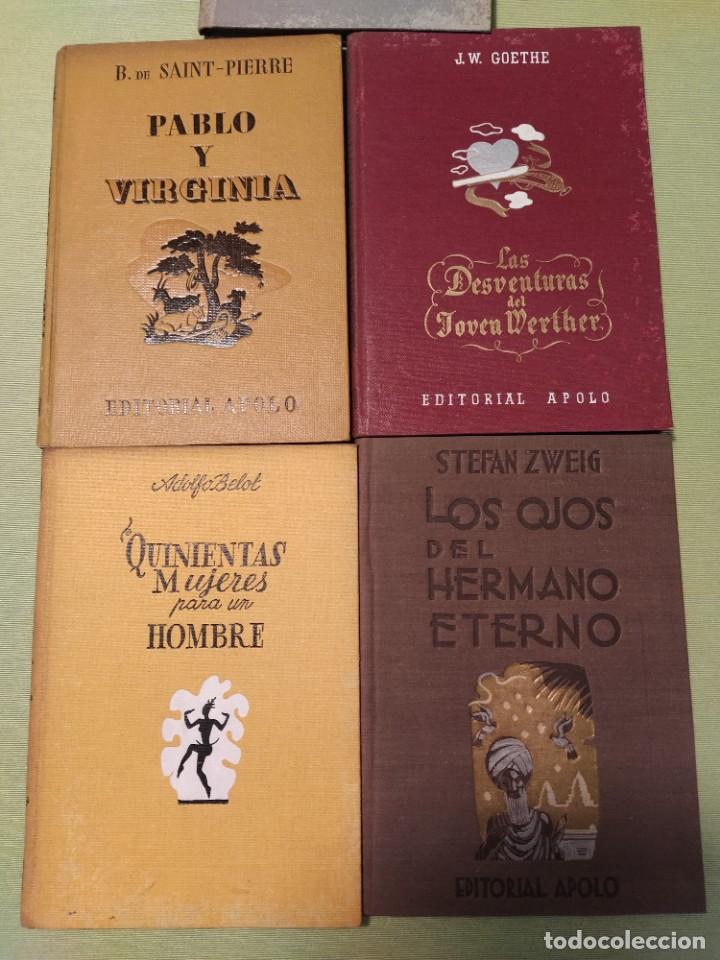 Libros de segunda mano: Ed. APOLO, 5 t&iacute;tulos (1938-1942) - Foto 1