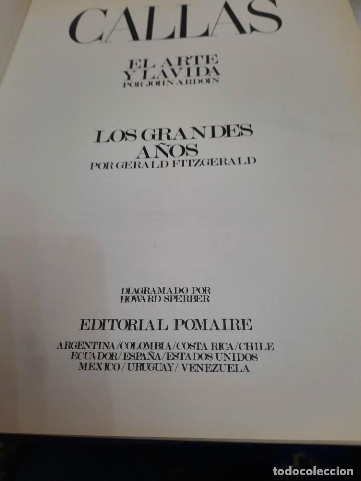 Libros de segunda mano: Gran libro sobre MARIA CALLAS - Foto 2