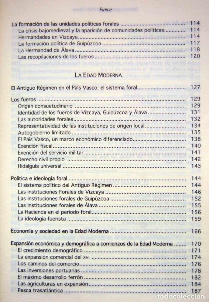 Libros de segunda mano: HISTORIA GENERAL DEL PAIS VASCO, MANUEL MONTERO-Editorial Txertoa. - Foto 4