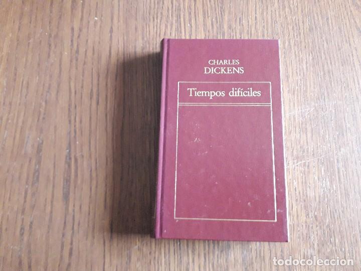 Libros de segunda mano: libro usado, ediciones Orbis a&ntilde;o 1982, Tiempos dif&iacute;ciles, Charles Dickens. - Foto 1