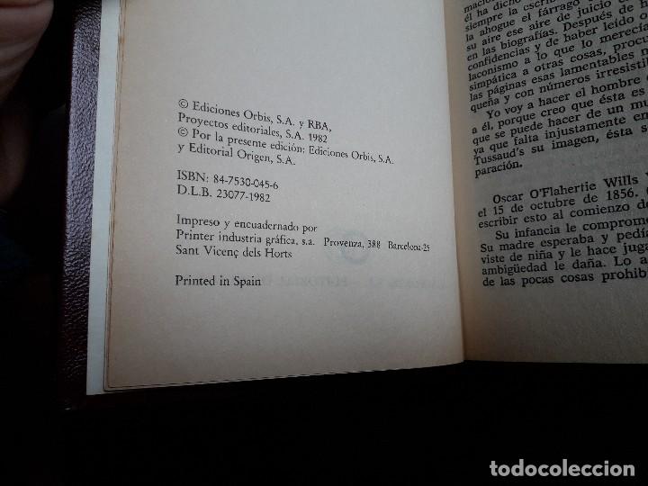Libros de segunda mano: libro usado, ediciones Orbis a&ntilde;o 1982, El retrato de Dorian Gray, Oscar Wilde. - Foto 2