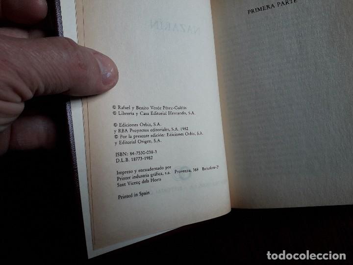 Libros de segunda mano: libro usado, ediciones Orbis a&ntilde;o 1982, Nazar&iacute;n, Benito P&eacute;rez Gald&oacute;s. - Foto 2