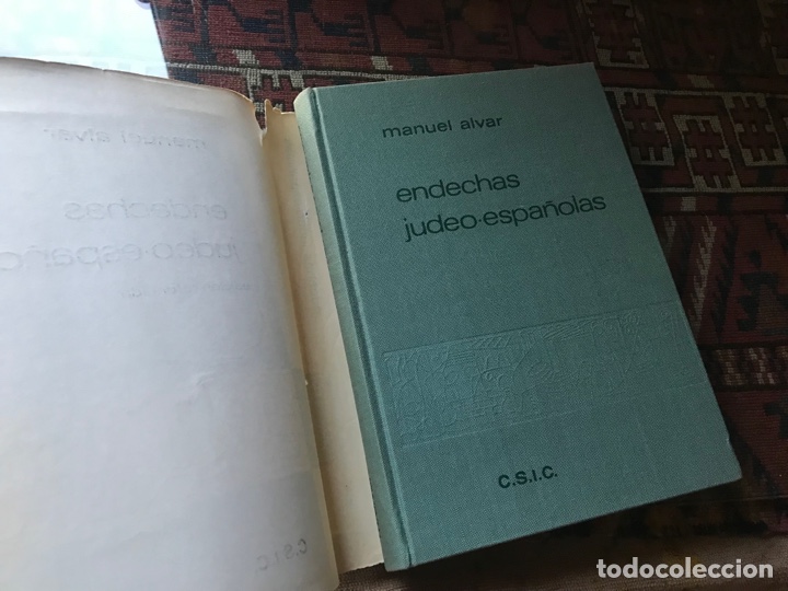 Libros de segunda mano: Endechas judeo-espa&ntilde;olas. Edici&oacute;n refundida. Manuel Alvar. C.S.I.C. - Foto 5