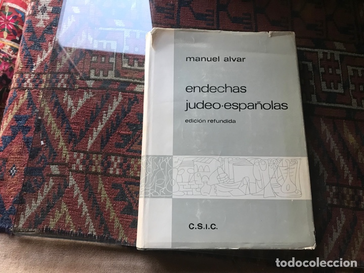 Libros de segunda mano: Endechas judeo-espa&ntilde;olas. Edici&oacute;n refundida. Manuel Alvar. C.S.I.C. - Foto 1