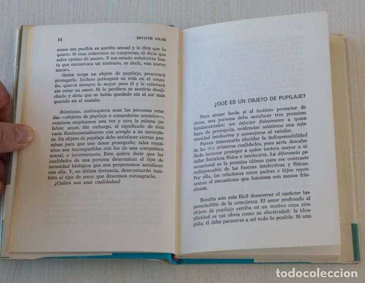 Libros de segunda mano: El var&oacute;n pol&iacute;gamo. Esther Vilar. - Foto 4