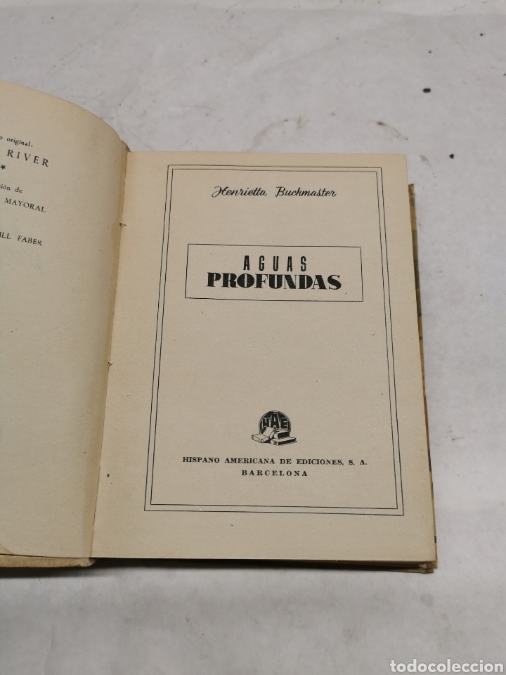 Libros de segunda mano: Aguas profundas - Foto 3