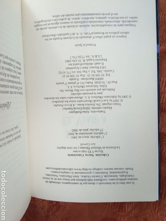 Libros de segunda mano: EL VIAJE A CASA,a&ntilde;o 2002 - Foto 2