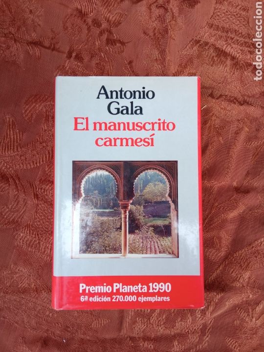 Libros de segunda mano: EL MANUSCRITO CARMESI,premio Planeta 1990 - Foto 1