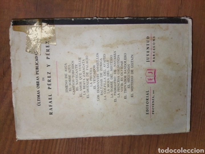 Libros de segunda mano: Yolanda. Rafael P&eacute;rez y P&eacute;rez - Foto 3