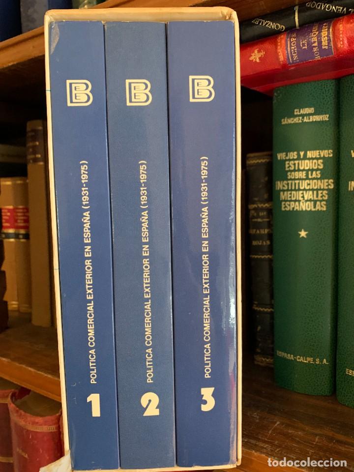 Second hand books: POL&Iacute;TICA COMERCIAL EXTERIOR EN ESPA&Ntilde;A (1931-1975). 3 TOMOS - VI&Ntilde;AS, A.; VI&Ntilde;UELA, J.; EGUIDAZU, F.; P