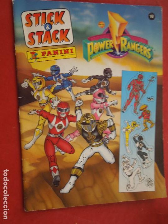 Libros de segunda mano: POWER RANGERS - STICK & STACK - PANINI - 18 - Foto 1