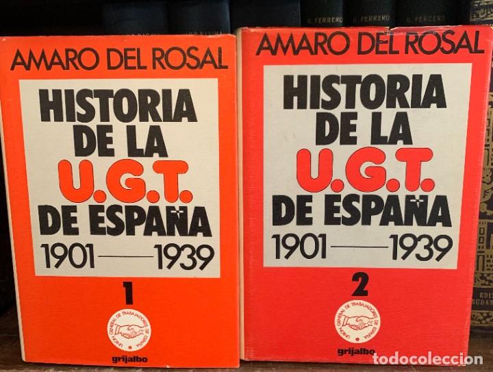 Second hand books: LIBROS DE HISTORIA DE LA UGT DE ESPA&Ntilde;A 1901-1939 2 TOMOS
