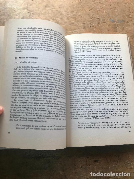 Libros de segunda mano: R.A. HUDSON. LA SOCIOLING&Uuml;&Iacute;STICA. - Foto 4