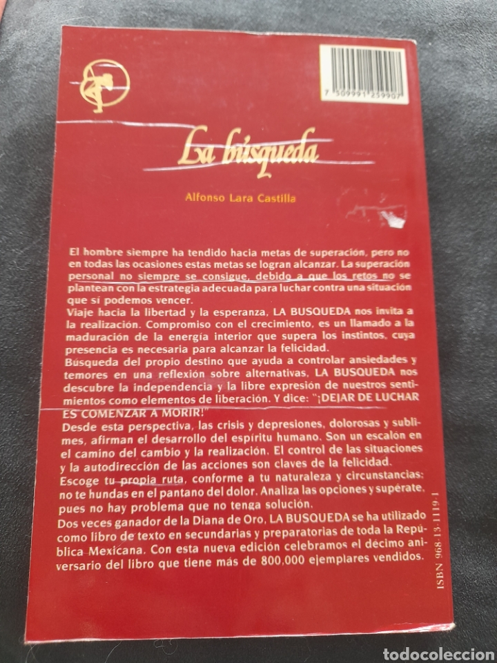 Libros de segunda mano: La b&uacute;squeda. Alfonso Lara Castilla - Foto 2