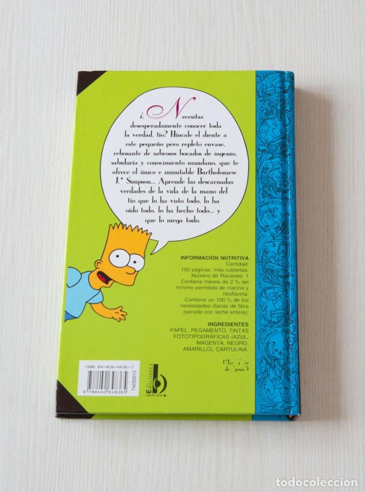Libros de segunda mano: Guia para la vida. Bart Simpson. Un mini-libro para los perplejos. - Foto 9