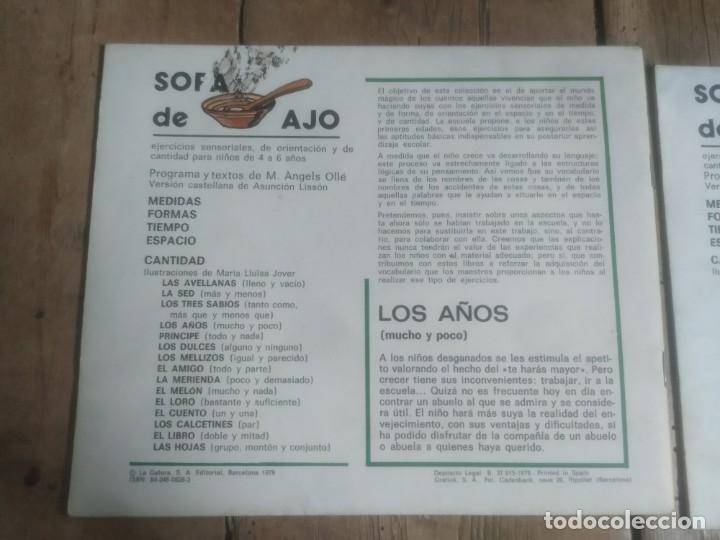 Libros de segunda mano: Los a&ntilde;os y El libro. Editorial La Galera. 1980 - Foto 5