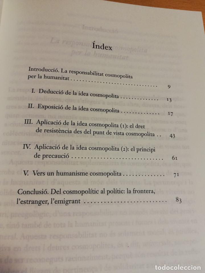 Libros de segunda mano: REFUNDAR EL COSMOPOLITISME (YVES CHARLES ZARKA) - Foto 3