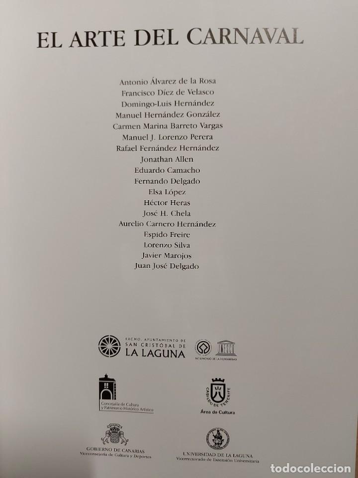 Libros de segunda mano: El arte del Carnaval (varios autores) - Foto 3