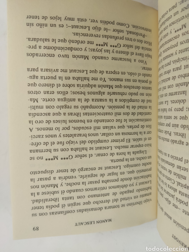 Libros de segunda mano: L-6340. MAN&Oacute;N LESCAUT, ABATE PR&Eacute;VOST. EDICIONES NAUTA, 1972 - Foto 5