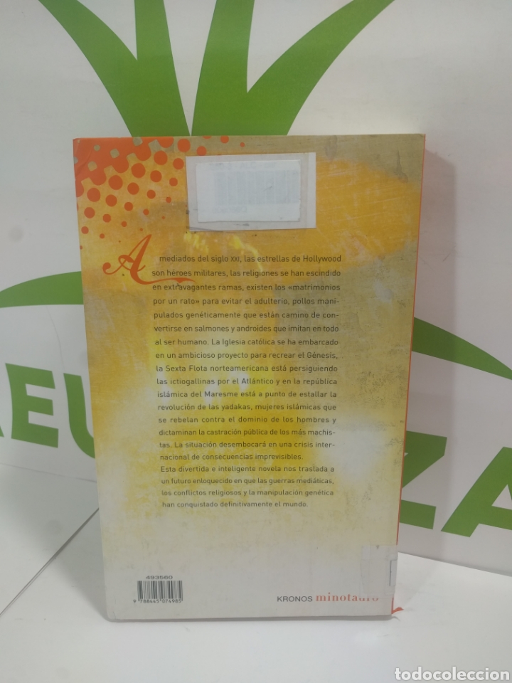 Libros de segunda mano: La cara hembra de Dios. Minotauro. Daniel Alcoba. - Foto 2