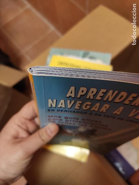 Libros de segunda mano: Aprender a navegar a vela Monsenthal - Foto 2