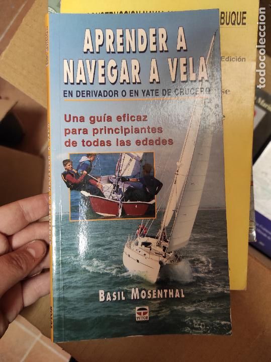 Libros de segunda mano: Aprender a navegar a vela Monsenthal - Foto 1