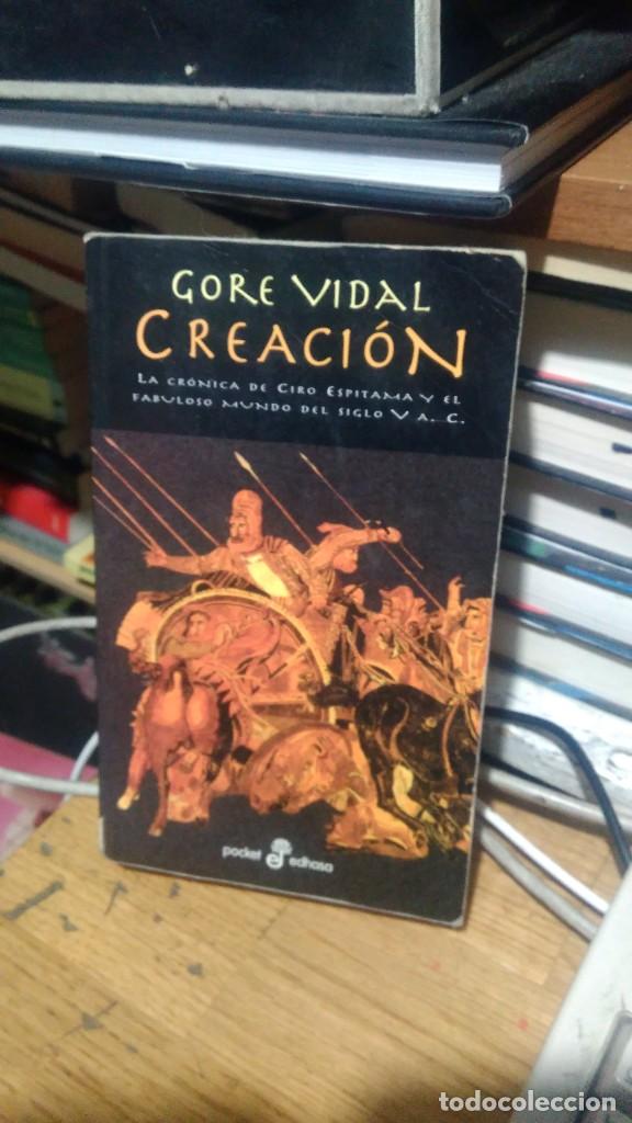 Libros de segunda mano: CREACI&Oacute;N, GORE VIDAL, ED. POCKET EDHASA - Foto 1