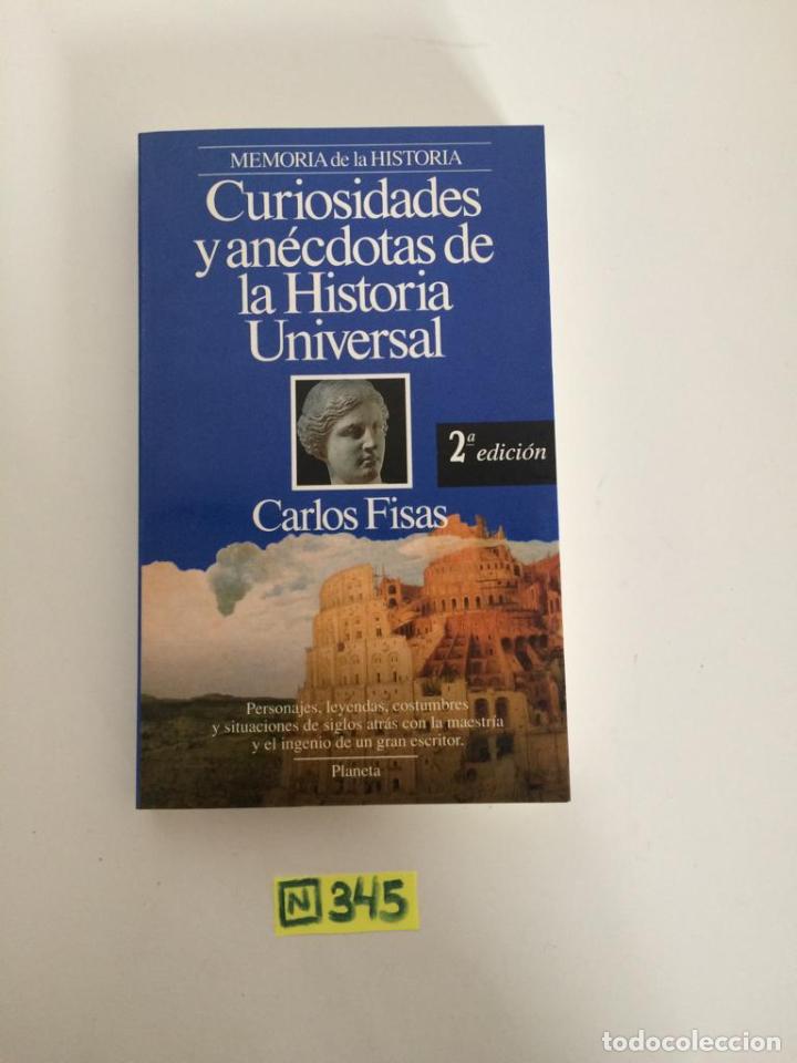 Libros de segunda mano: Curiosidades y an&eacute;cdotas de la historia universal - Foto 1