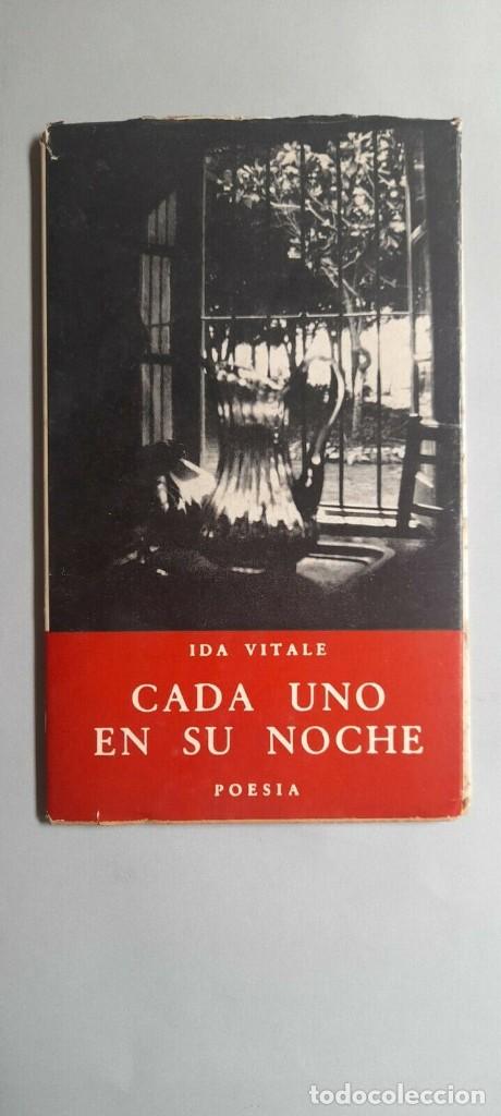 Libros de segunda mano: Ida Vitale - cada uno en su noche - Primera edicion - Foto 1