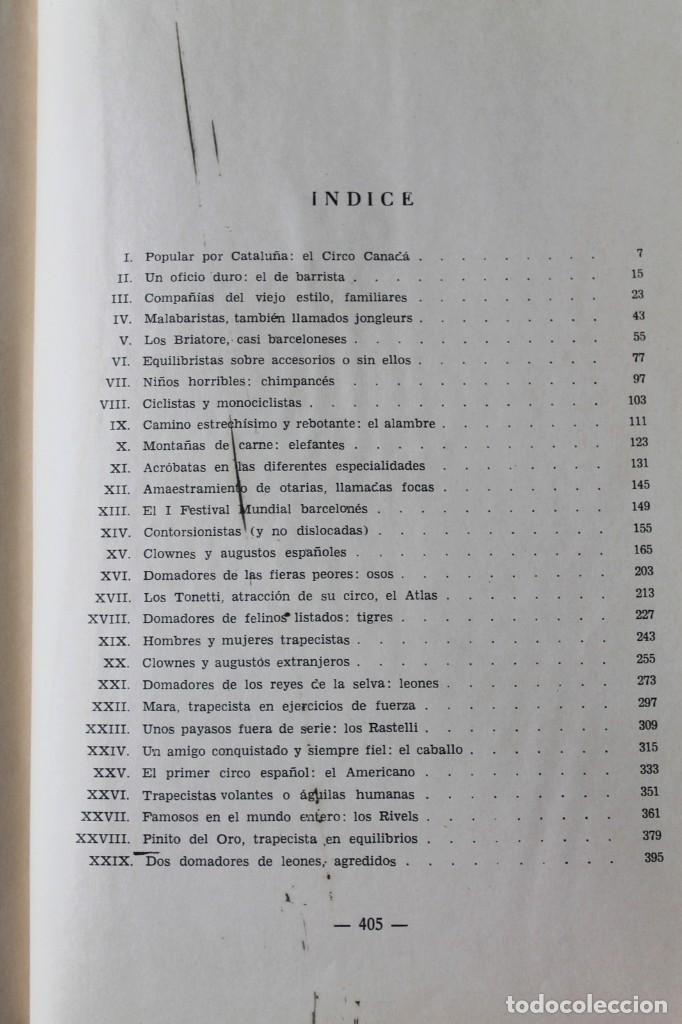 Libros de segunda mano: Jorge Elias - Di&aacute;logos en el circo - Ediciones Circo 1962 - Foto 3