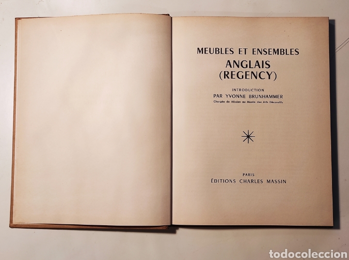 Libros de segunda mano: Meubles et Ensembles - Anglais (Regency) - Foto 4