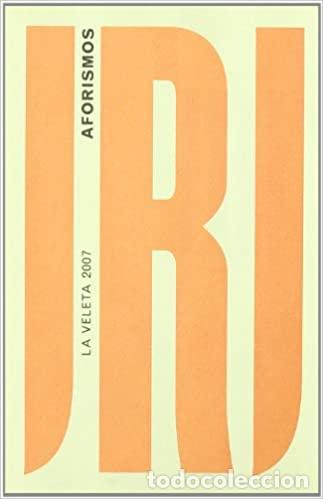 Libros de segunda mano: Aforismos. Juan Ram&oacute;n Jim&eacute;nez. -NUEVO - Foto 1