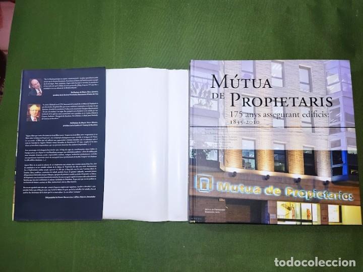Libros de segunda mano: M&Uacute;TUA DE PROPIETARIS 175 ANYS ASSEGURANT EDIFICIS 1835-2010 - Foto 2