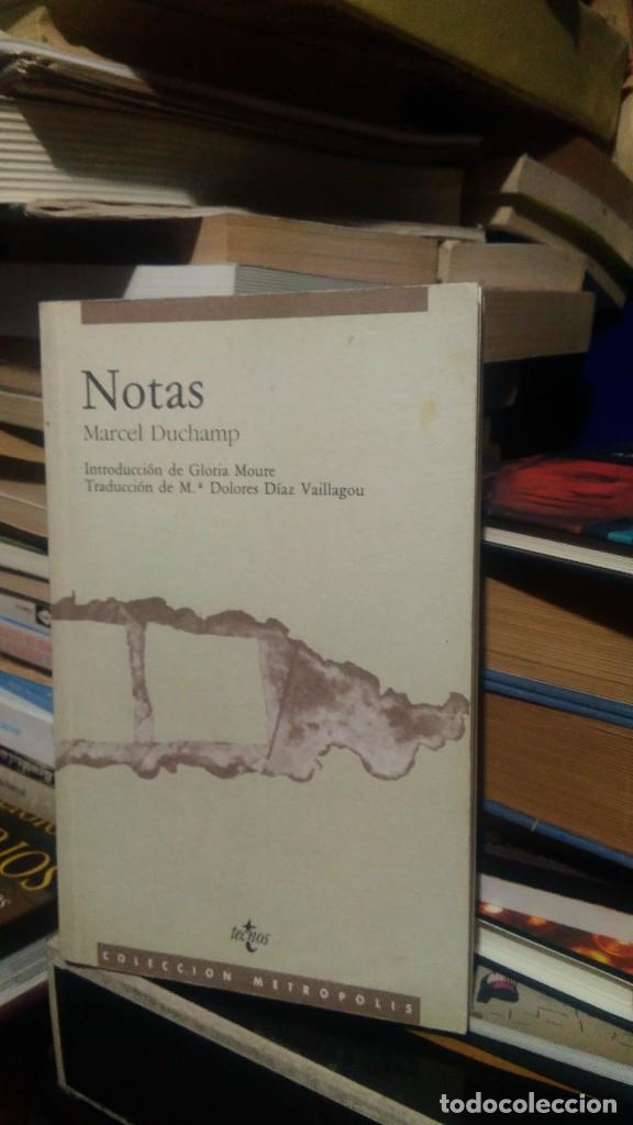 Libros de segunda mano: NOTAS, MARCEL DUCHAMP, ED. TECNOS - Foto 1