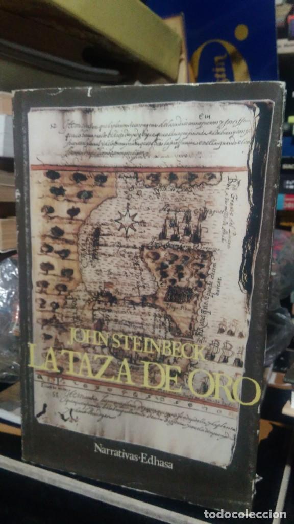 Libros de segunda mano: LA TAZA DE ORO, JOHN STEINBECK, NARRATUVAS EDHASA - Foto 1