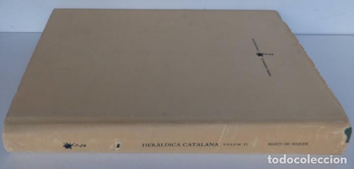 Libros de segunda mano: Mart&iacute; de RIQUER, Her&agrave;ldica Catalana, volum II - Foto 3