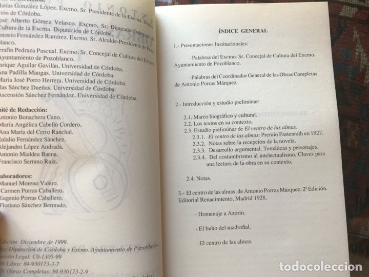 Libros de segunda mano: El centro de las almas. Antonio porras - Foto 3