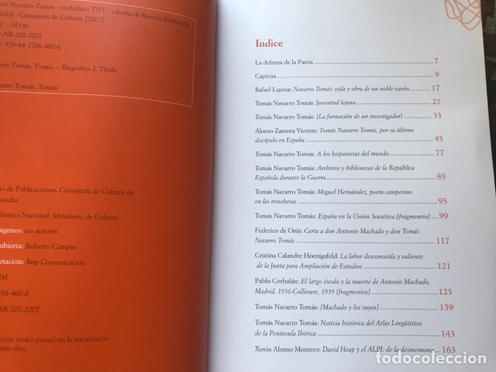 Libros de segunda mano: Ciudadano TNT. Tom&aacute;s navarro - Foto 4